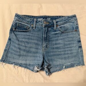 Old Navy Women's Distressed Blue Jean Shorts
